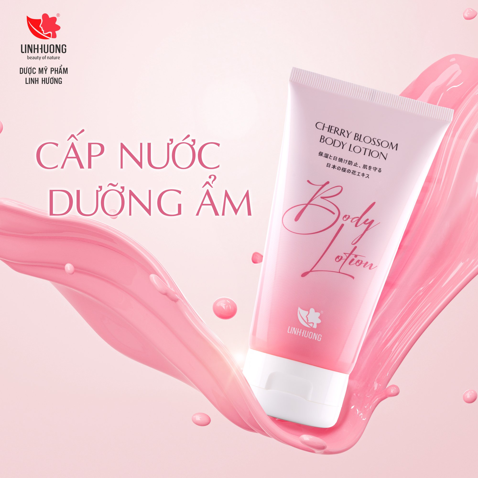 Body Lotion Linh Hương - Kem Dưỡng Thể Trắng Da Ban Ngày