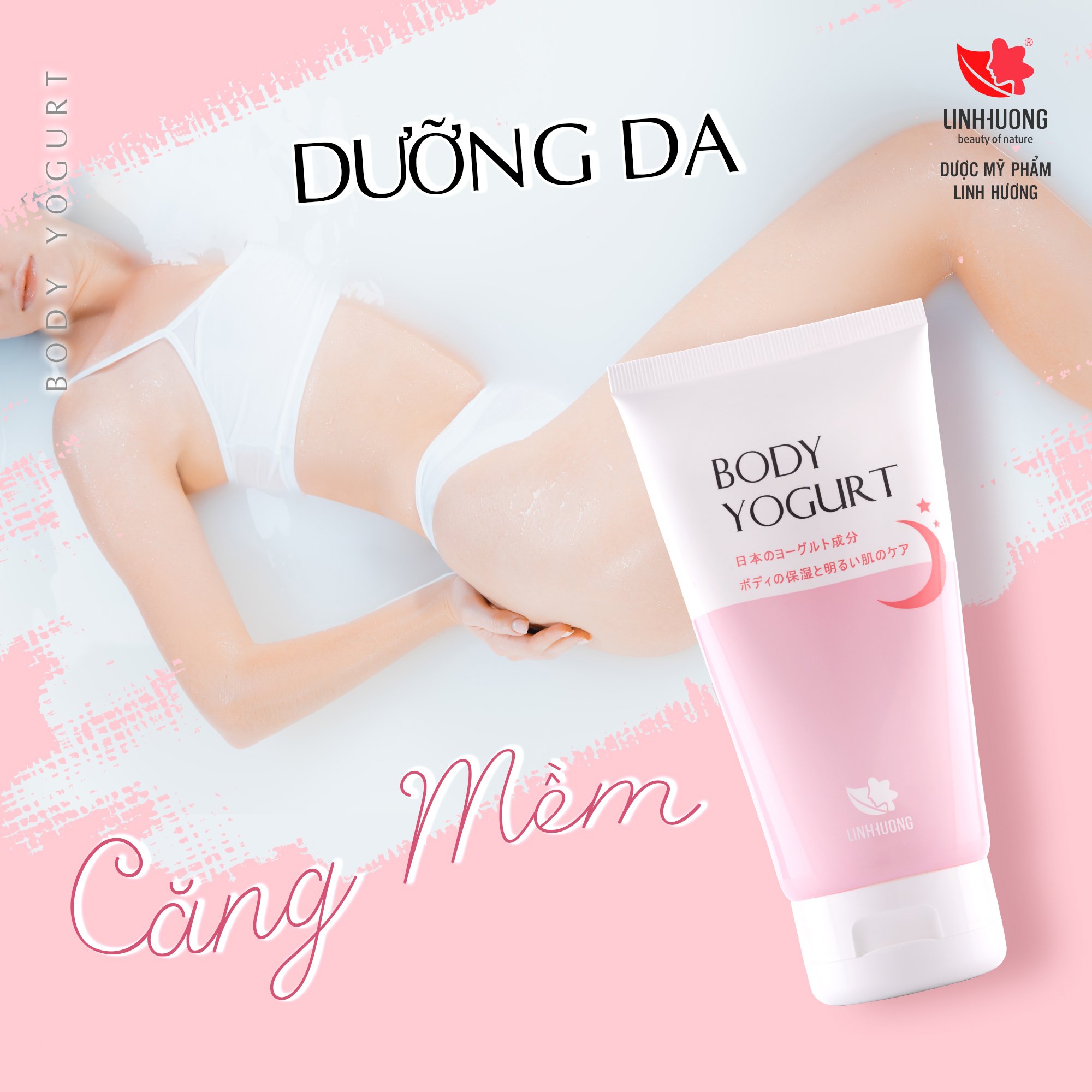 Công Dụng Body Yogurt - Sữa Dưỡng Thể Ban Đêm Linh Hương