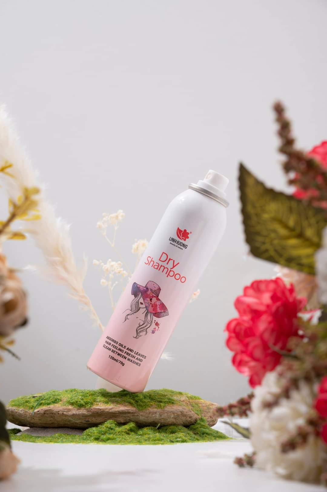 Dầu gội khô Linh Hương - Dry Shampoo - Tạm Biệt tóc bết