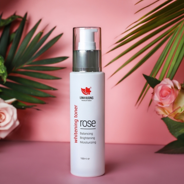 Nước Hoa Hồng Linh Hương 100ml | Whitening Toner Rose