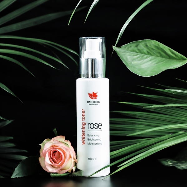 Nước Hoa Hồng Linh Hương 100ml | Whitening Toner Rose